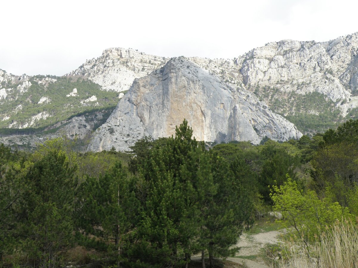 Наша цель - скала Шаан Кайа