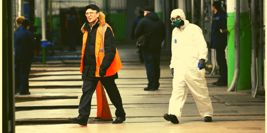 Под картинкой надпись: По региону можно передвигаться только по работе или в экстренных случая