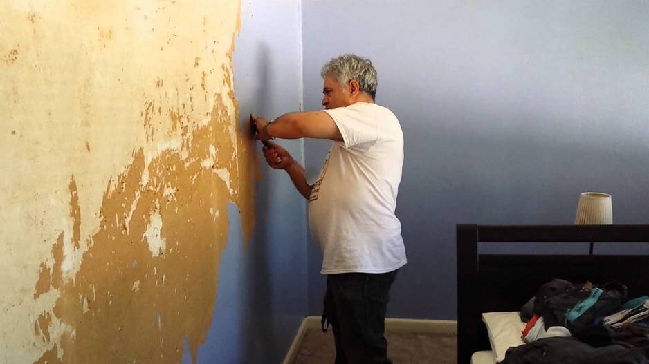                                                                            демонтаж обоев 