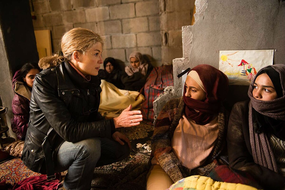 Кадры из фильма "Частная война" 