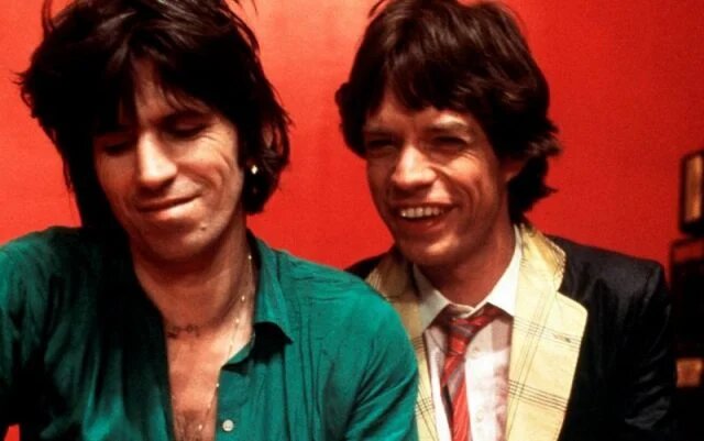 Гитарист Кит Ричардс и певец Мик Джаггер из The Rolling Stones в Нью-Йорке в мае 1978 года. Фото Michael Putland / Getty Images