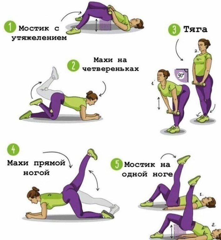 Делайте эти упражнения по 10-20 раз в день и всё у вас получится 🏆