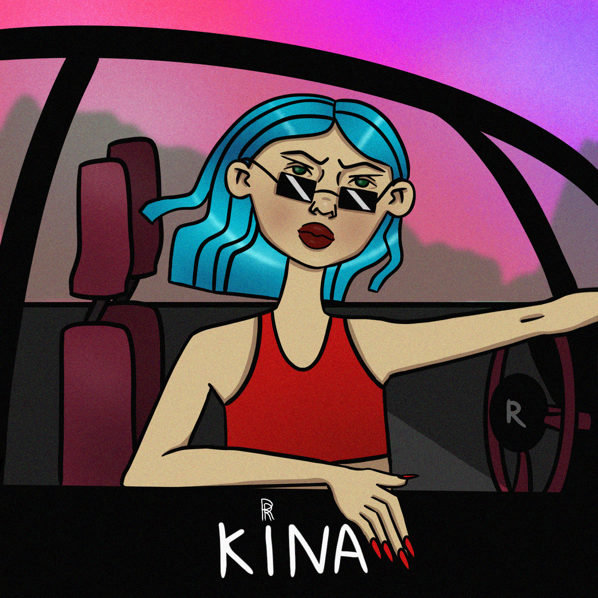 Учавствовать в конкурсе на обложку певицы kina.