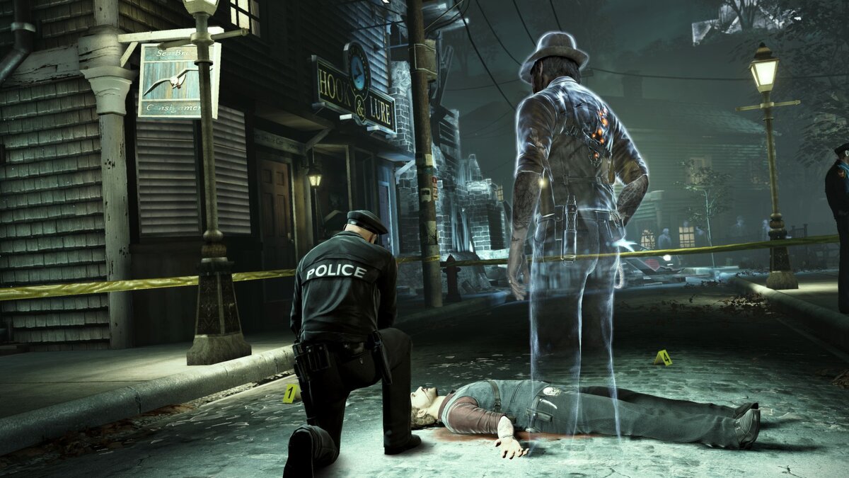 Кадр из игры "Murdered: Soul Suspect™"