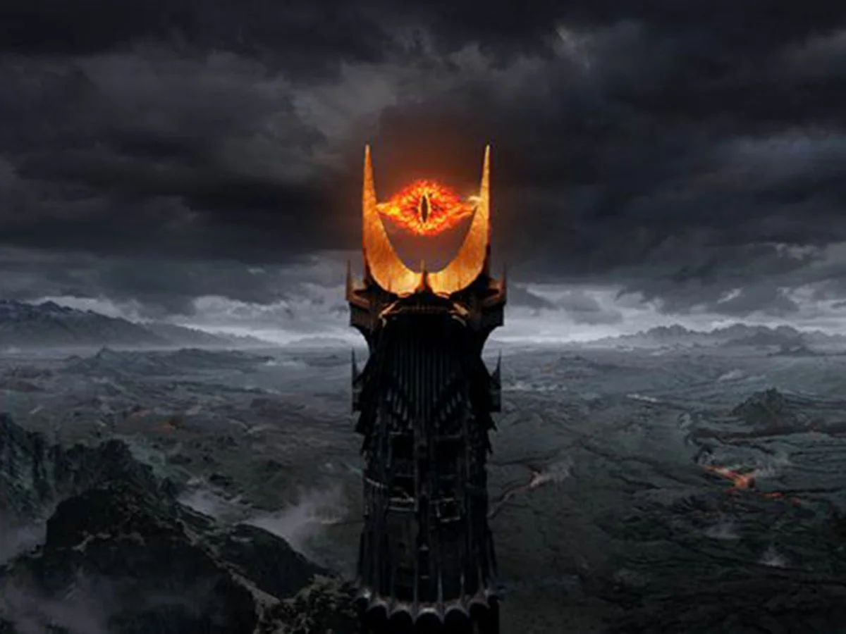 Дур глаз. Властелин колец башня Саурона. Властелин колец Саурон око. Мордор башня Саурона. Саурон башня око.