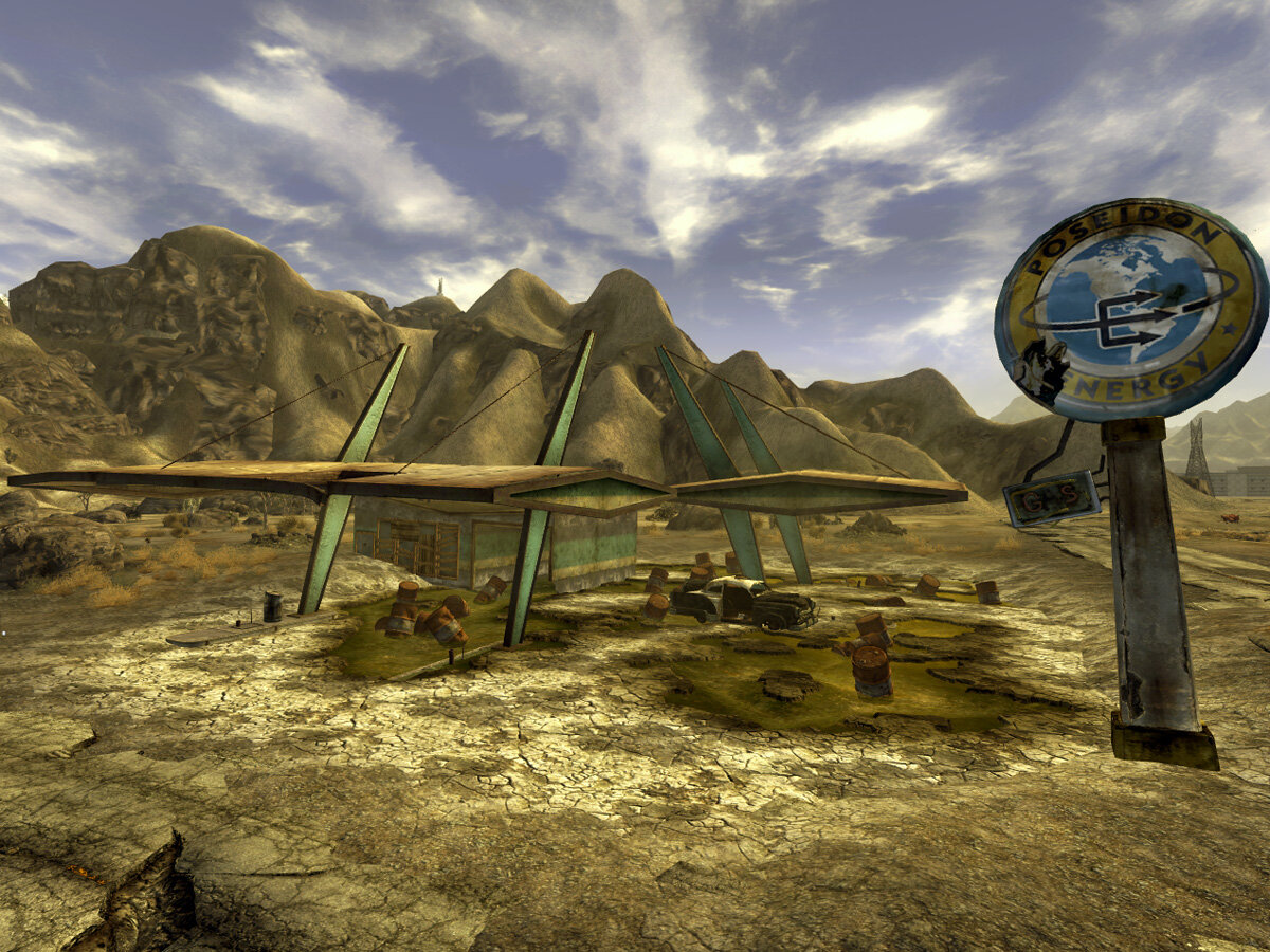 Fallout: New Vegas,электростанция ГЕЛИОС-1 в игре и реальности. 