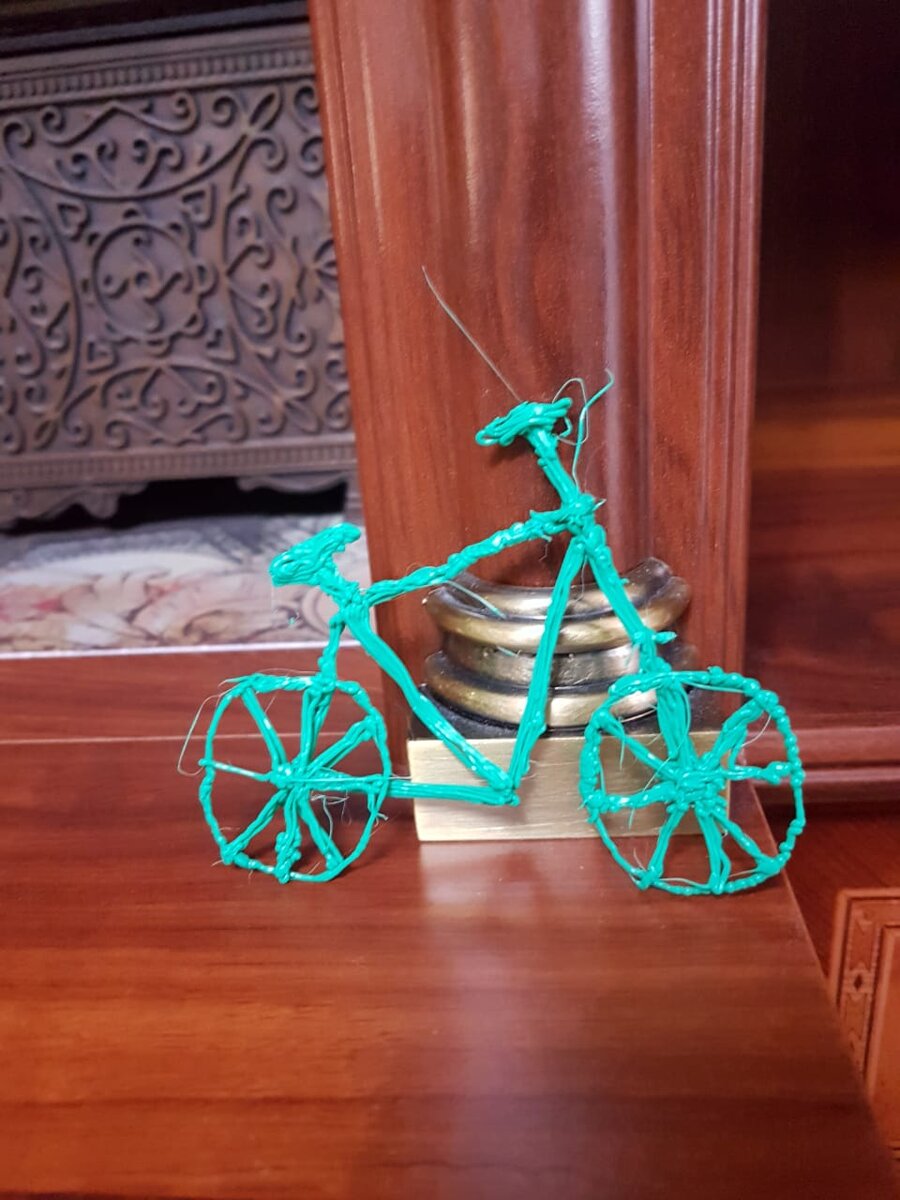 Первые работы ребёнка 3D ручкой