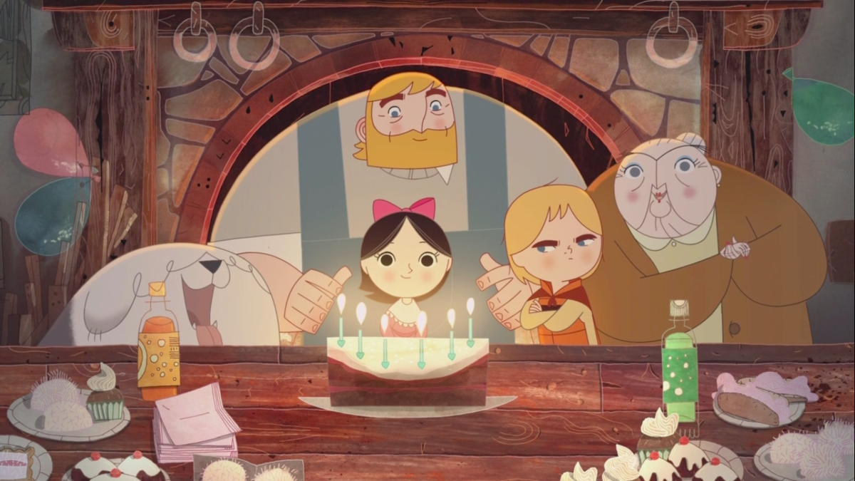 Все собрались для семейного снимка на день рождения Сирши ©Cartoon Saloon