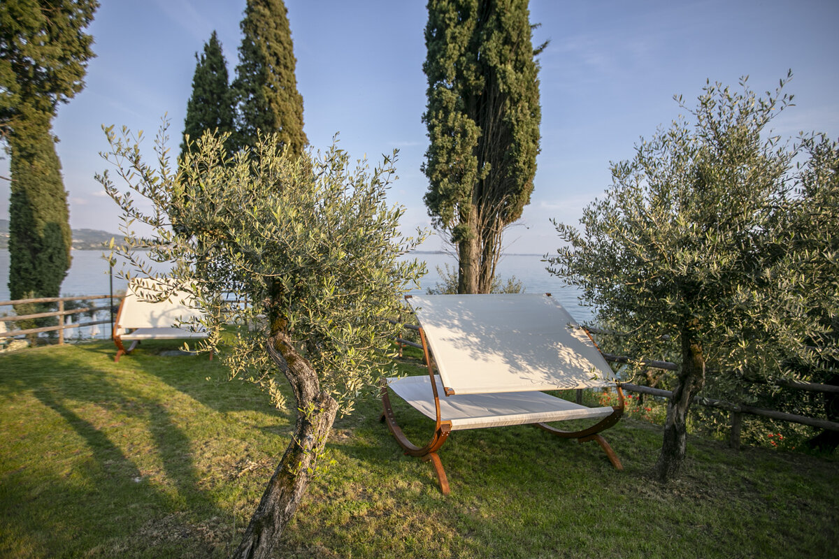 Пейзажи восточной части озера Гарда.