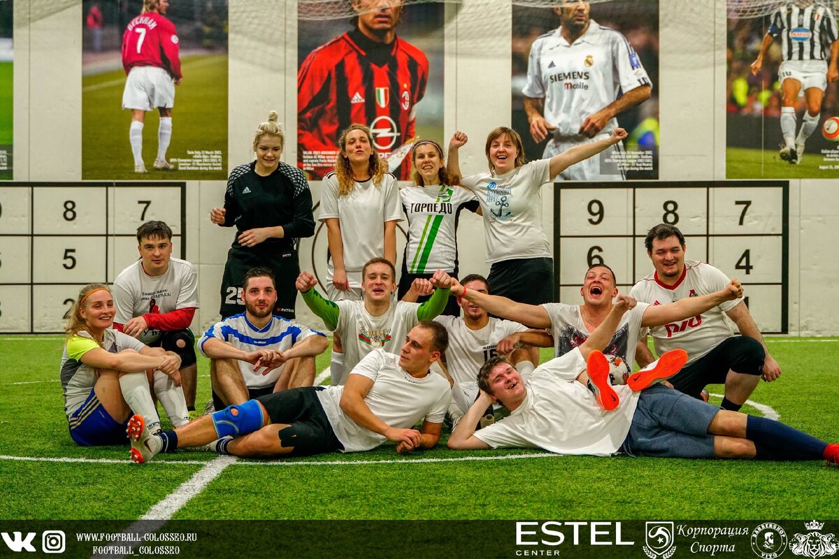 Команда микс формата нашего чемпионата сезона "Зима 2019-2020" - Лион