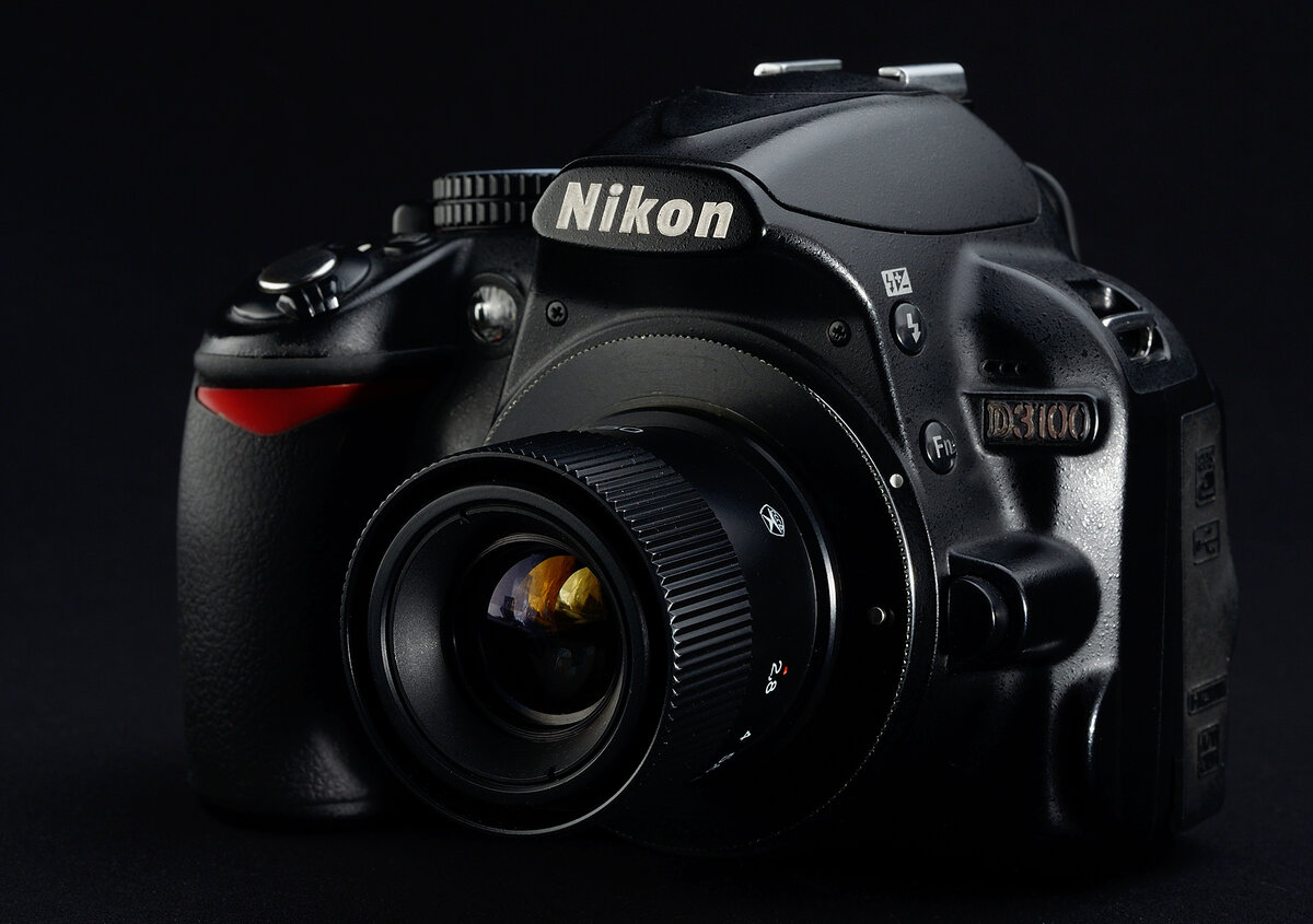 Nikon D3100+Вега-11у 2,8/50