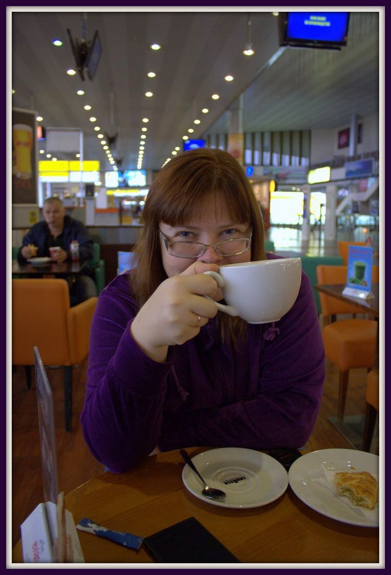 Перед отлётом в Барселону (в карусельке есть ещё)