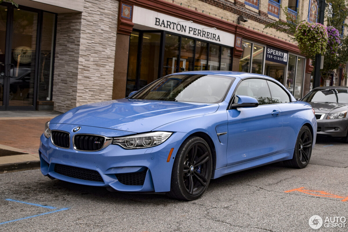 BMW M4 2019 года.  Фото взято из интернета.