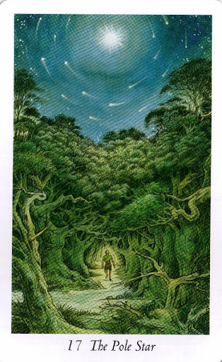  17 Аркан Полярная Звезда Таро Дикого Леса