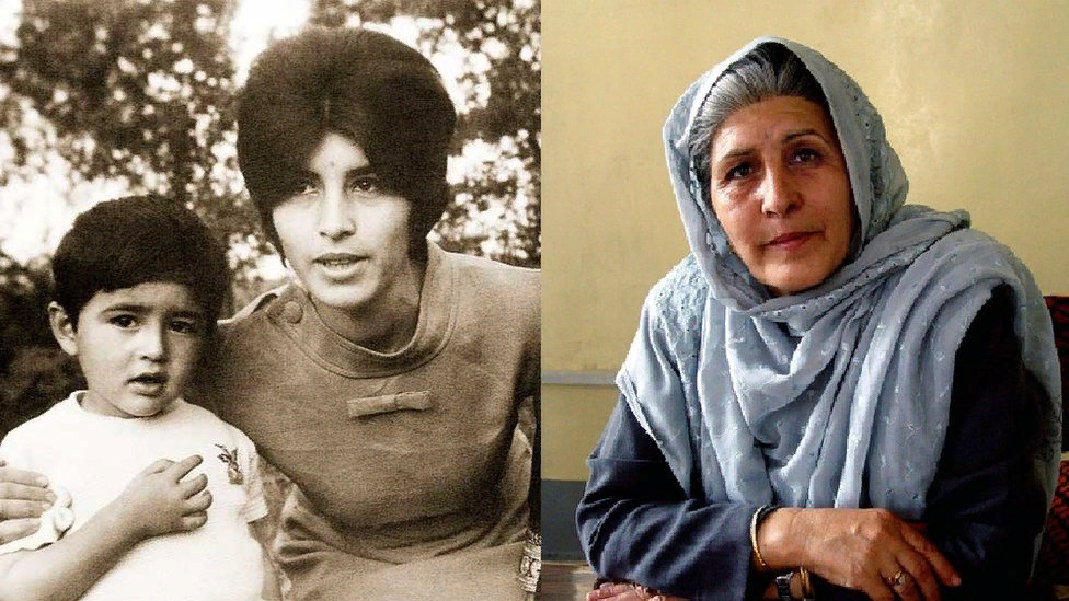 Таджвар Какар в начале 1980-х годов и сейчас