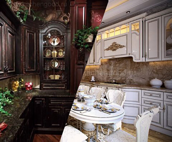 Кухня Классика светлая и темная... какую выбрать?..