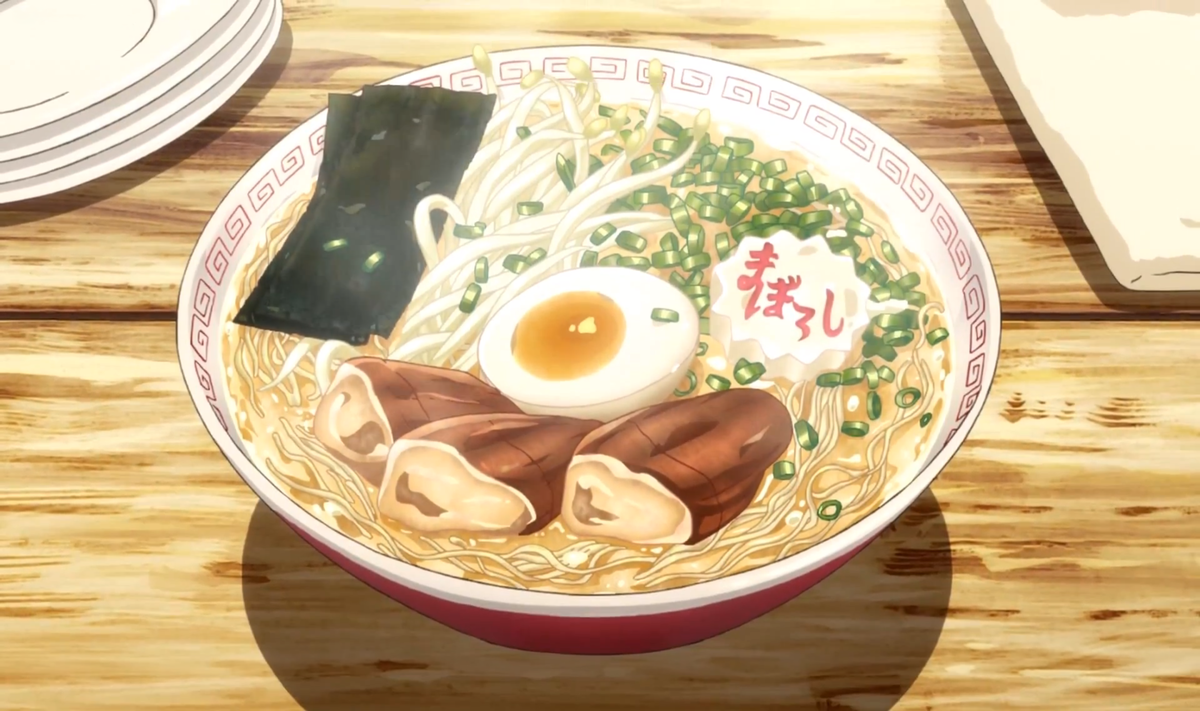 Блюдо в честь художника. Суп рамен из Наруто. Рамен Япония.