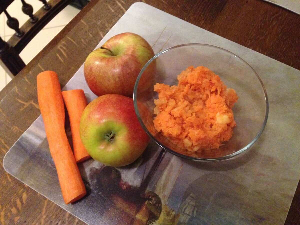 Яблоко морковная диета