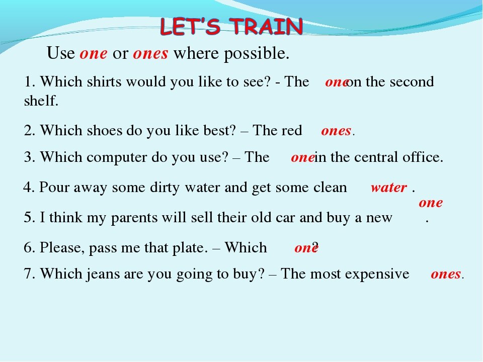 Перевести предложение на английский 1. One и ones в английском языке. One ones правило. Ones в английском языке правило. Слова one ones в английском.