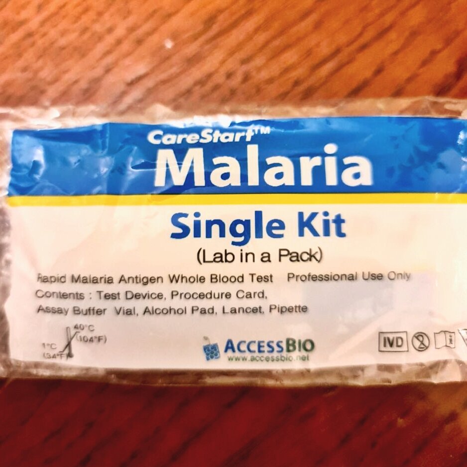 Тест на малярию