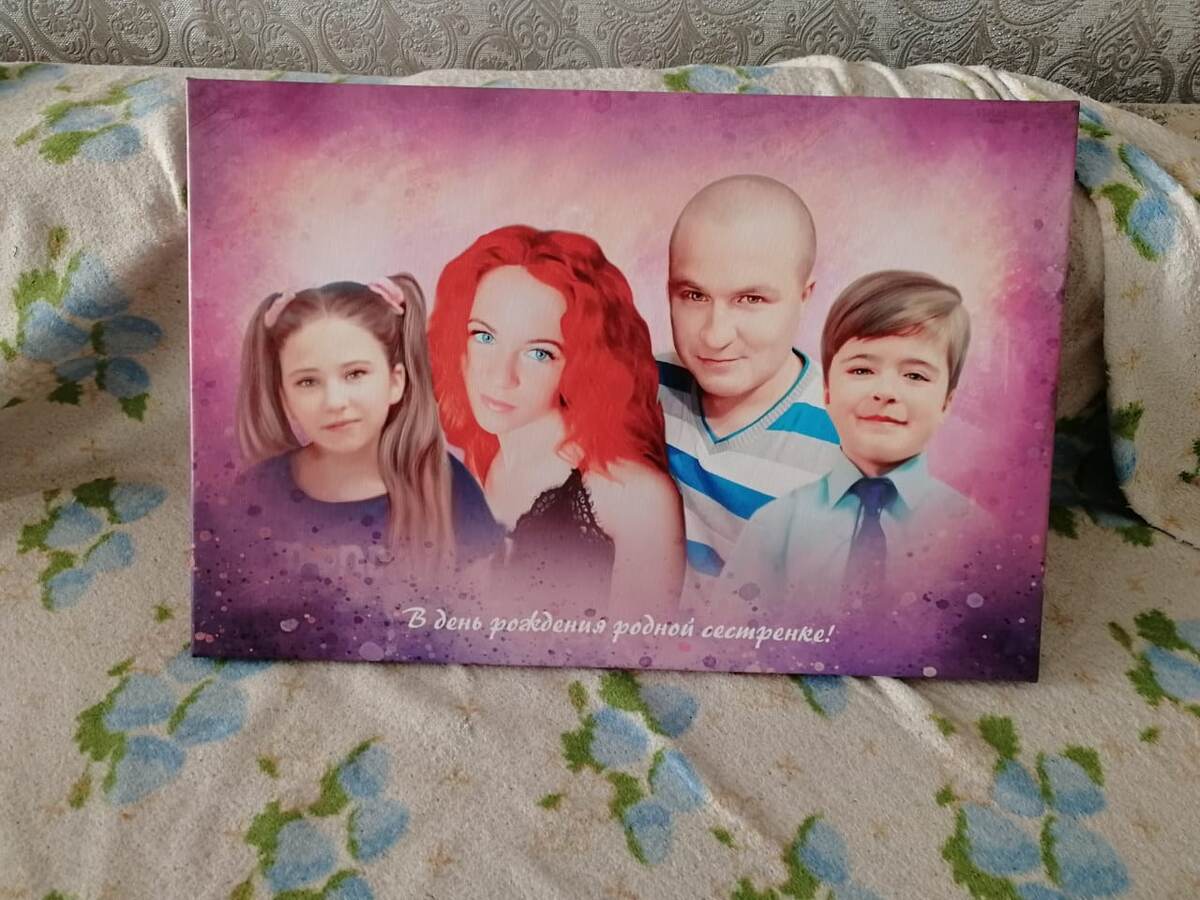 Вот такой портрет получился)))