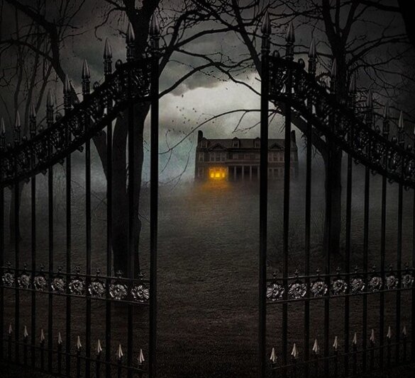 Приглашаю Вас ко мне "на огонёк"! Выпьем чая с печеньками и обменяемся своими страшилками! 🤗 Фото с сайта tr.pinterest.com, обработка автора