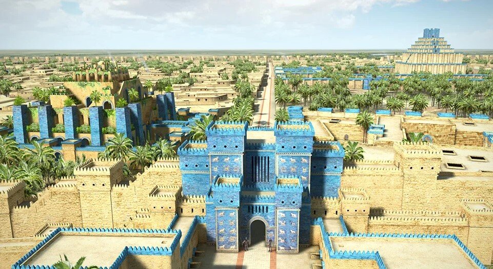 Ворота богини Иштар в Вавилоне