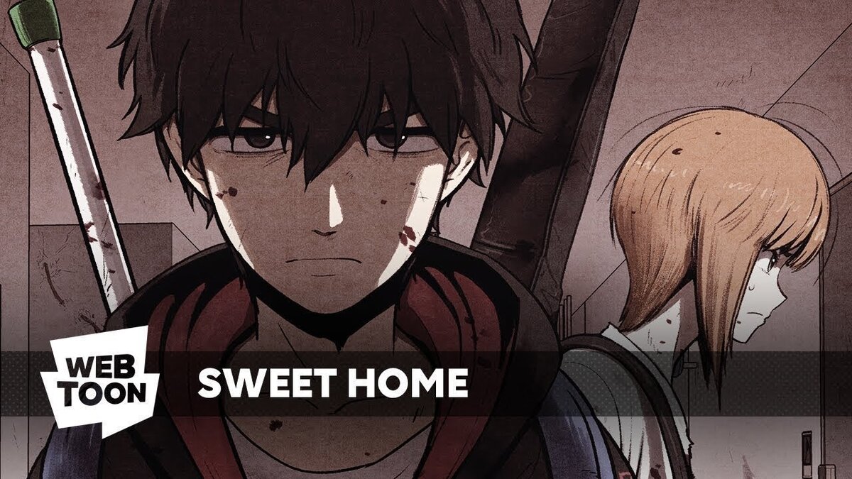 Обложка web-комикса &quot;Sweet Home&quot;, Источник: Webtoon.com 