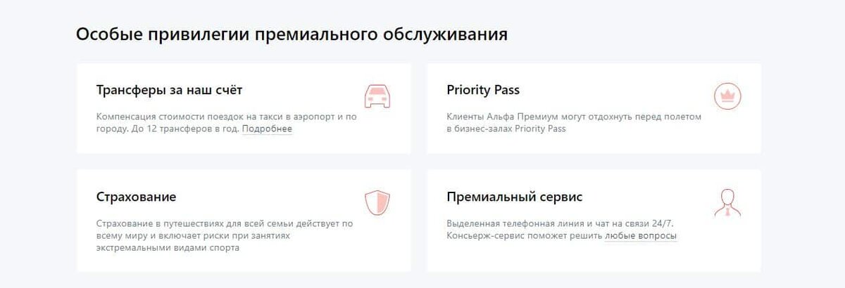 Альфа банк карта приорити пасс