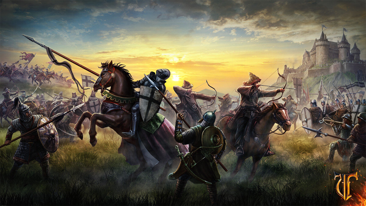Великая битва между Тевтонским орденом и монголами / © Oleh Yolchiiev / yolchiev.artstation.com