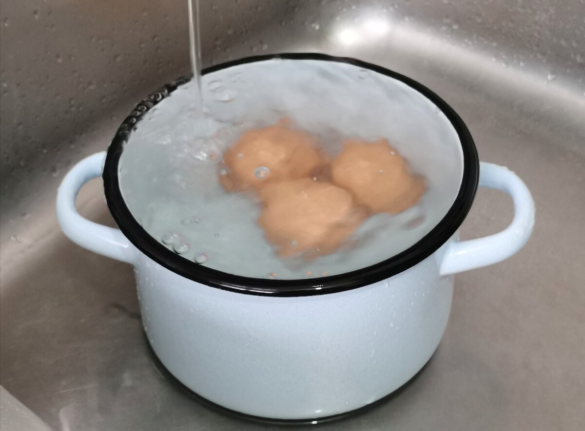 Варка яиц в холодной воде