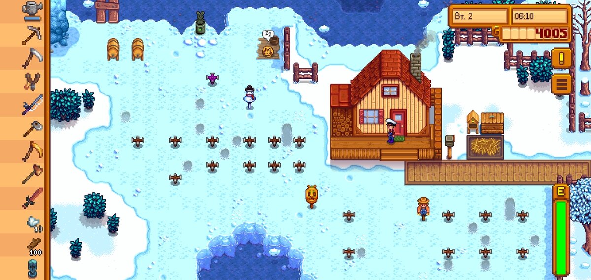 Моя небольшая ферма в Stardew Valley
