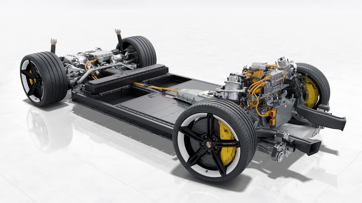 Двигатель Porsche Taycan