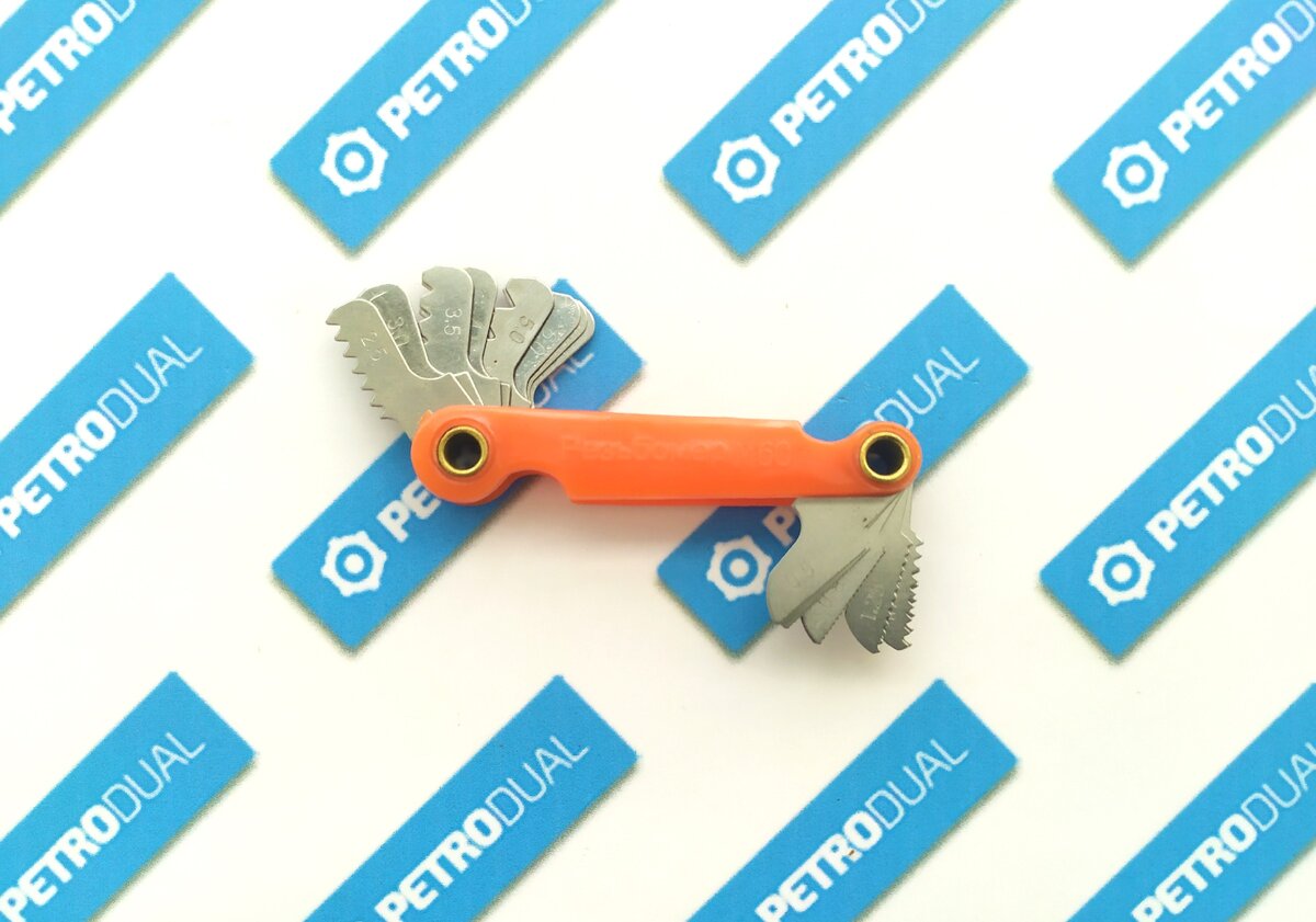 Шаблоны резьбовые (набор, 19 шт.) метрические