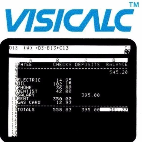 Интерфейс Visicalc