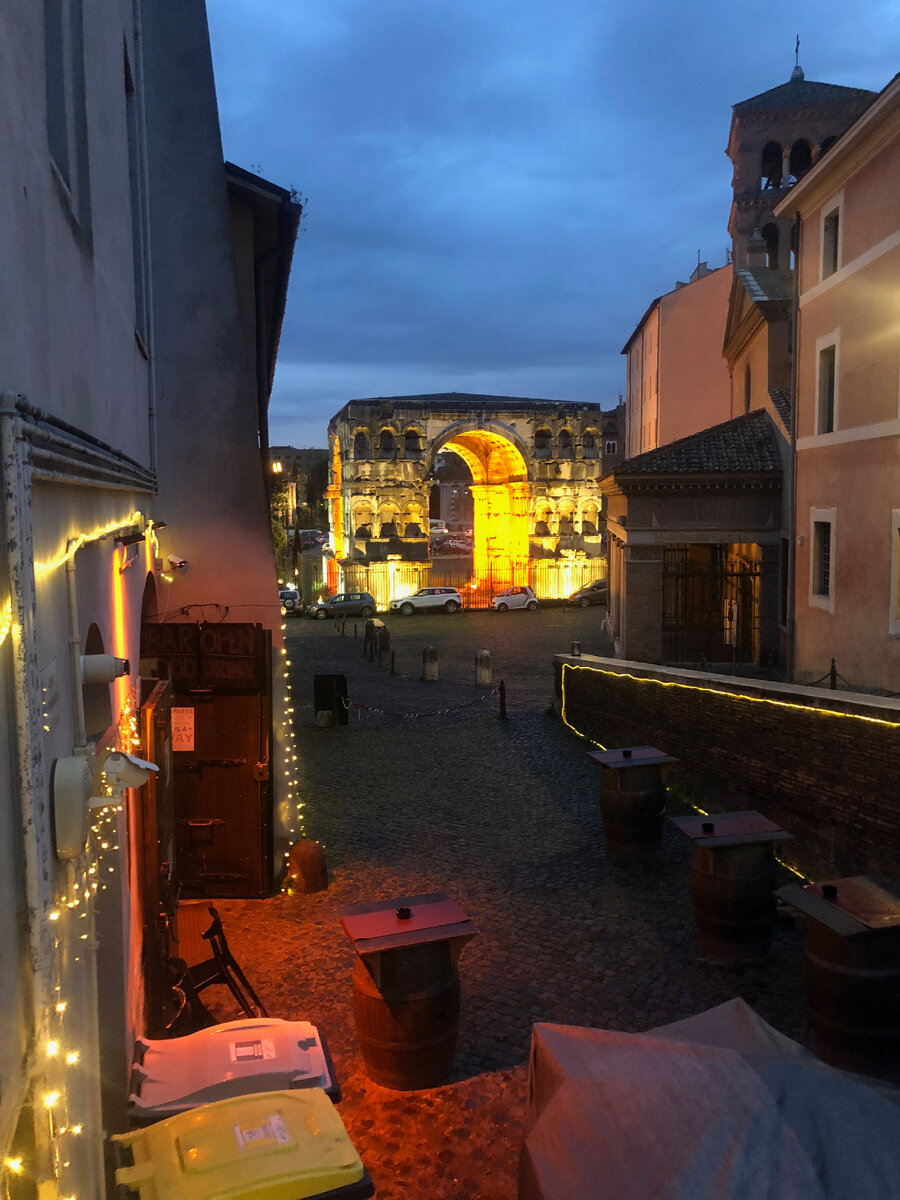 Вечерний Рим