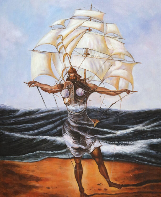 Сальвадор Дали «Корабль», 1942 г. 