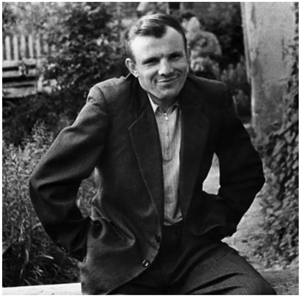 Юрий Гагарин. Фото И. Снегирева.