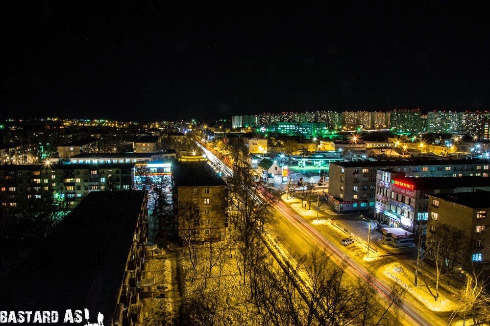 Курск ночью фото