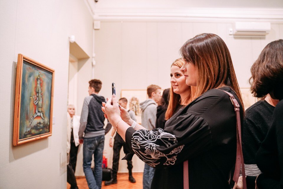     Самаре традиционно присоединилась ко всероссийской акции "Ночь искусств" Светлана МАКОВЕЕВА