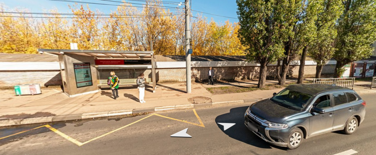    Но новом месте уже оборудована остановочная площадка Анастасия Красушкина