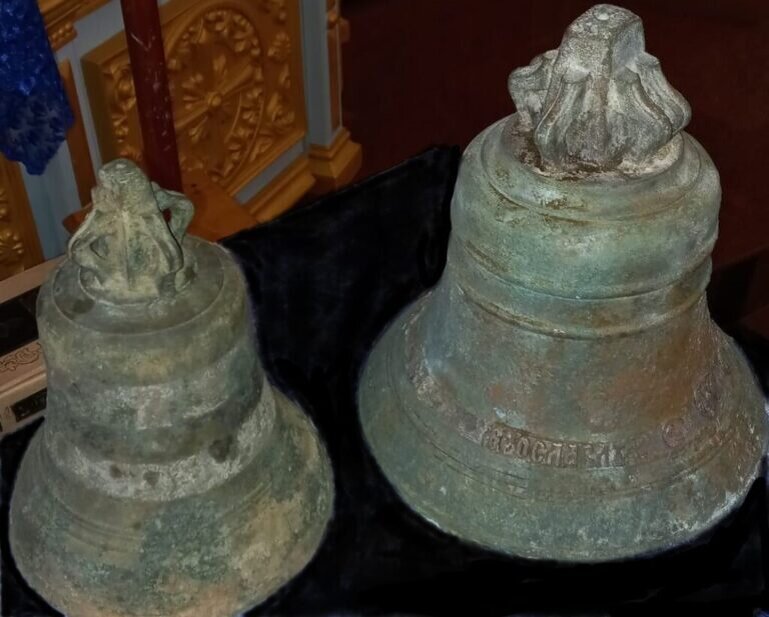    Судя по всему, колокола принадлежали Покровской церкви станицы Верхне-Чирской. Фото: Волгоградская епархия