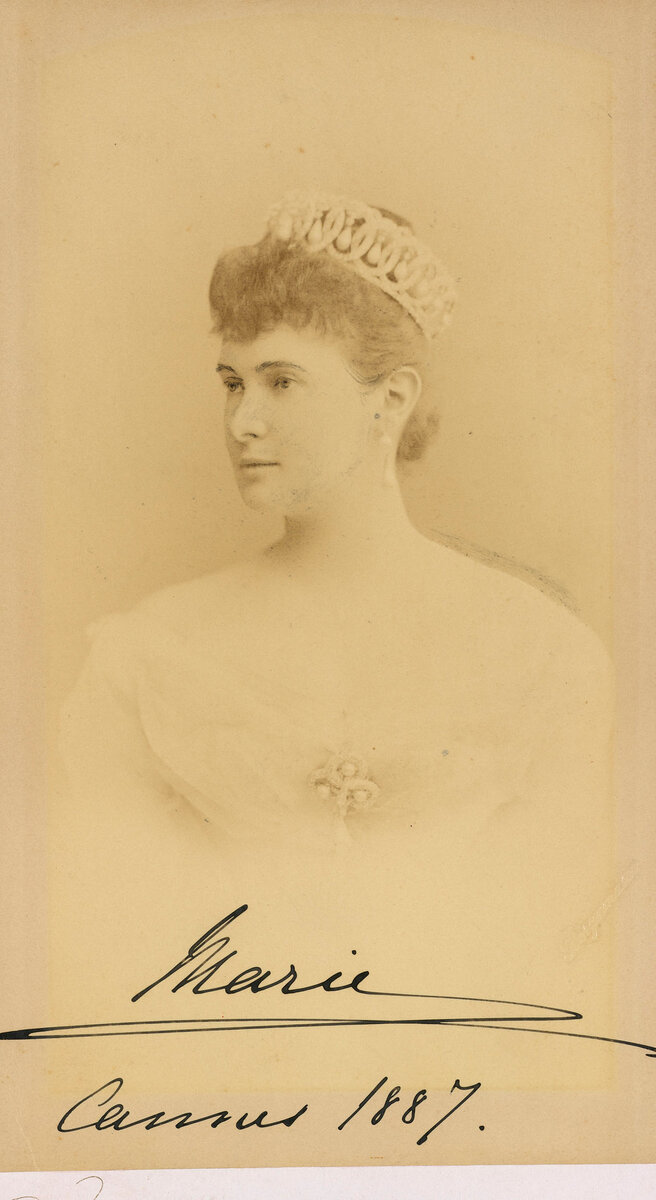 Мария Павловна во Владимирской тиаре. 1887. Wikimedia Commons