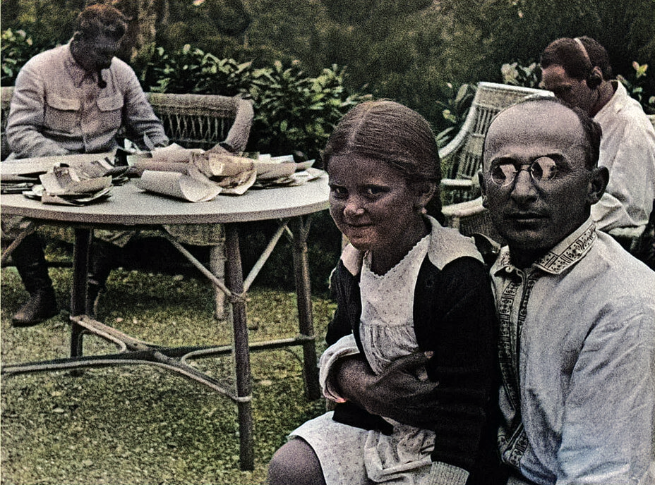 Лаврентий Берия и Иосиф Сталин 