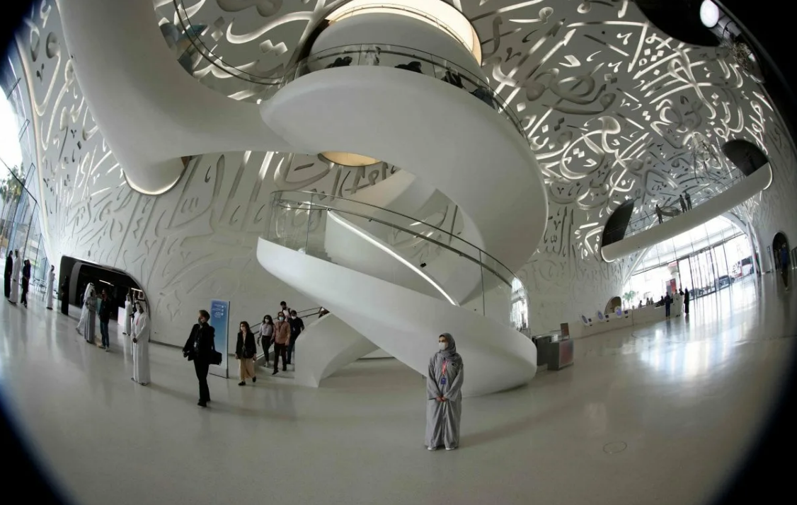 Look: Wrapped in calligraphy, the innovative Dubai’s Museum of the Future nears 