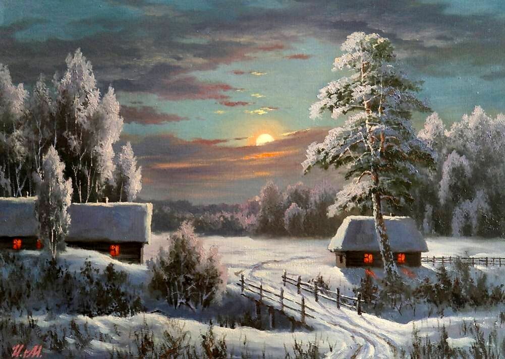 Художник Олег Кангин