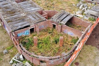    Здание подлежащее ликвидации © Пресс-служба Губернатора и Правительства Московской области