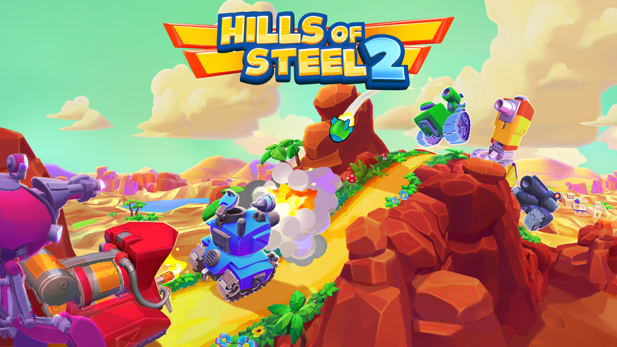 Hills of Steel 2 — мультяшные баталии танкистов на холмах | Only Top Apps |  Дзен