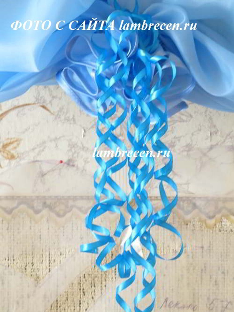 Украшения для штор своими руками - завитушки