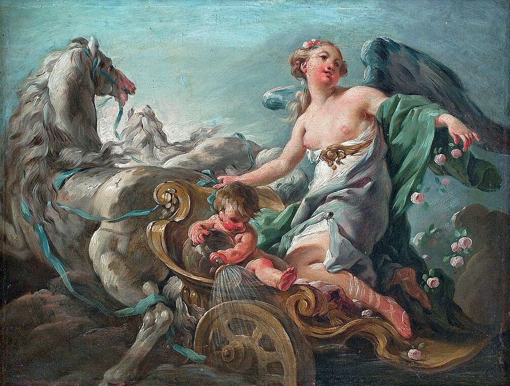 La Aurora. Noël Hallé  (1711–1781 гг.)